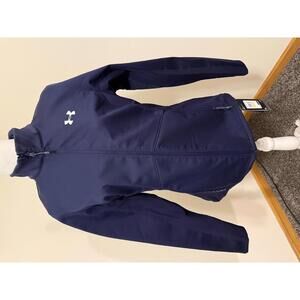 Under Armour Women's Infrared Softshell Jacket Navy Blue Size Medium